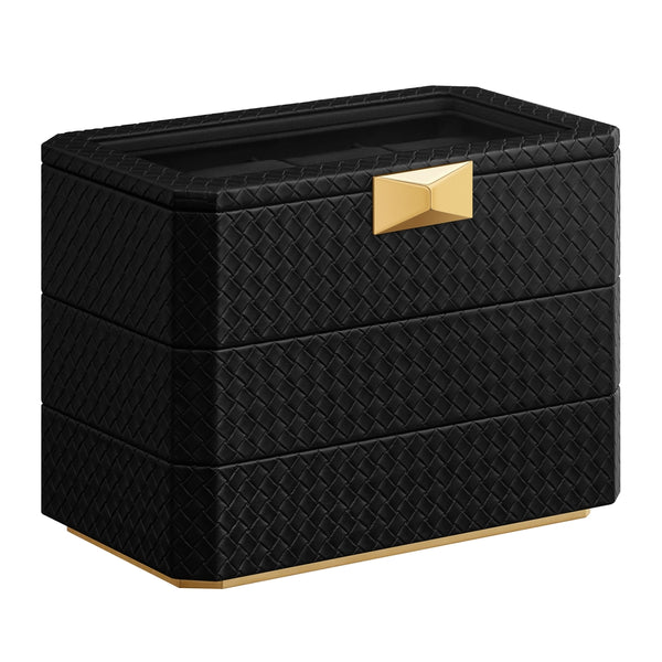 SONGMICS HOME RONNE Kollektion - Uhrenbox 3 Ebenen B34JWB021B01