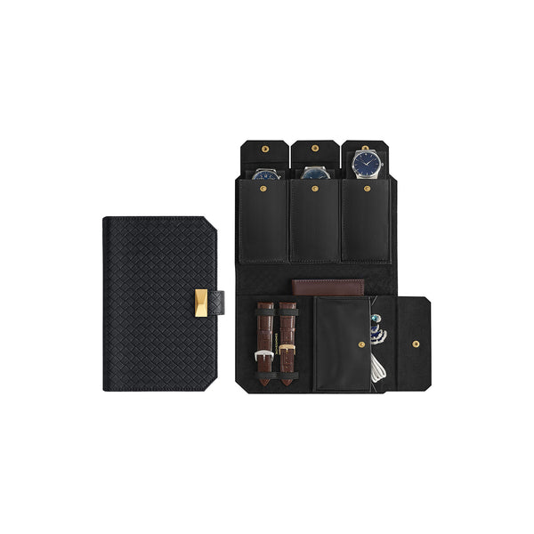 SONGMICS HOME RONNE Kollektion - Uhrentasche unterwegs JWB018B01