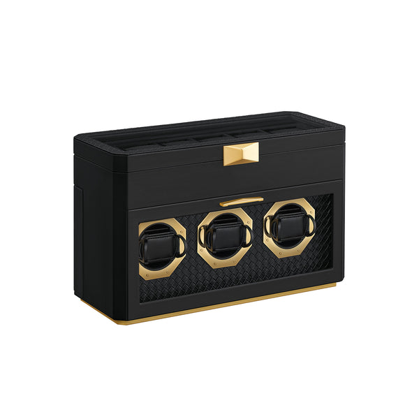 SONGMICSHOME RONNE Kollektion - Uhrenbox für 9 Uhren JWB026B01