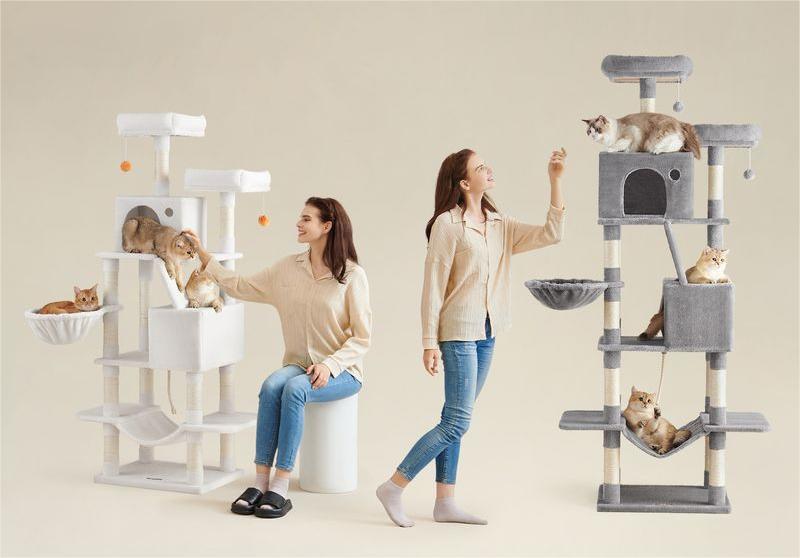 Den perfekten DIY-Katzenbaum für große Katzen bauen