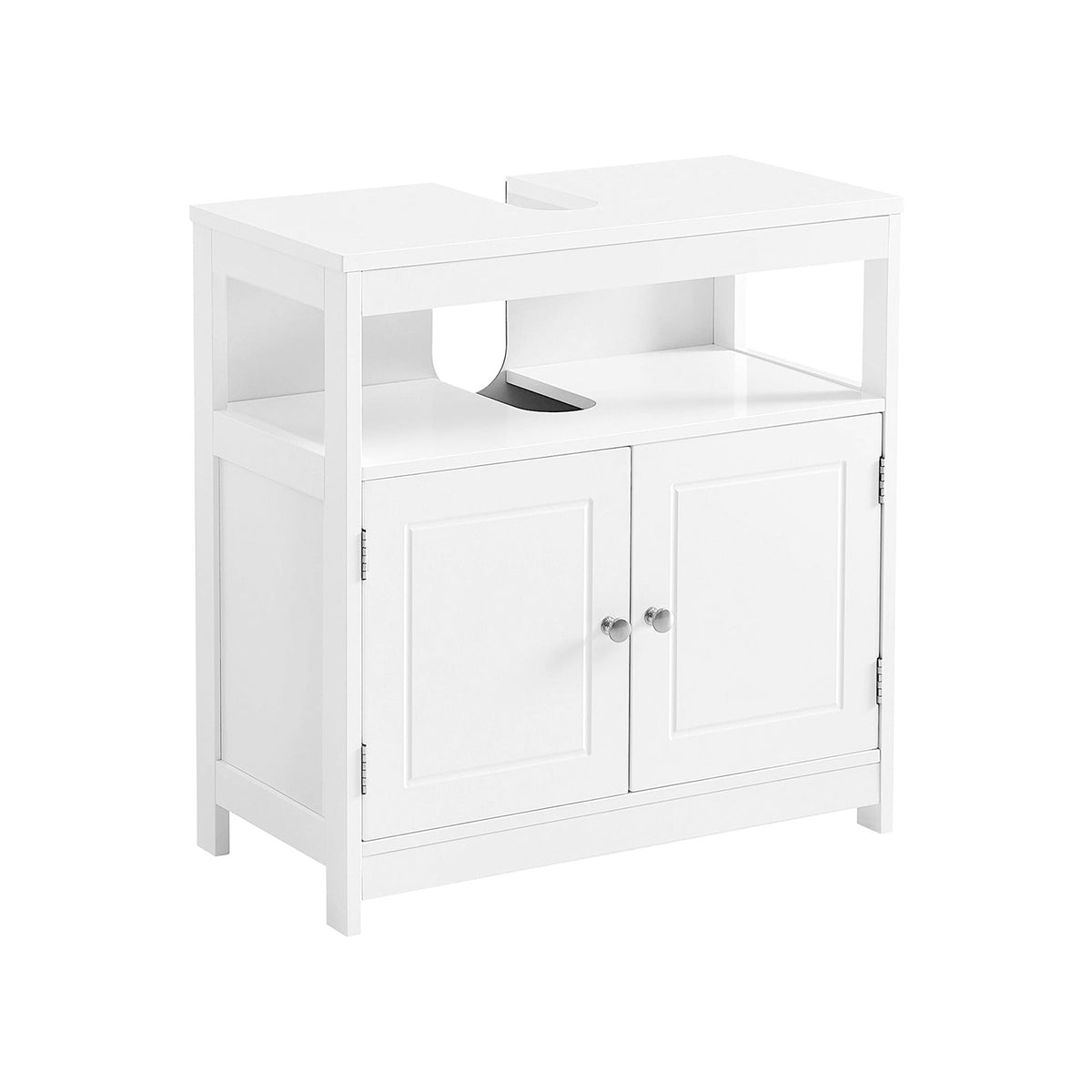 Waschbeckenunterschrank mattweiß