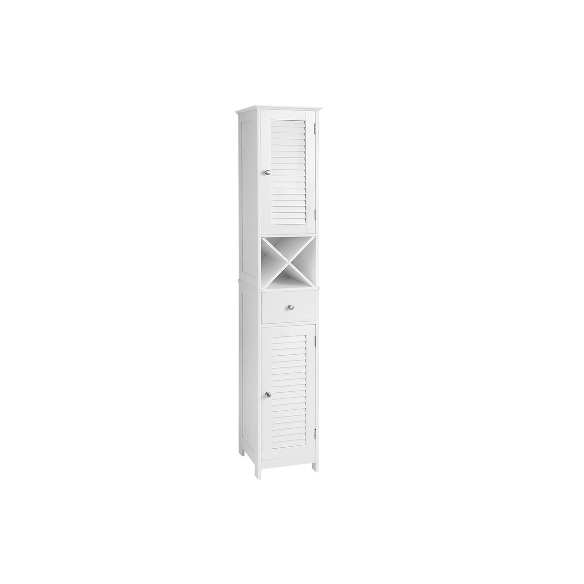 Badezimmerschrank mit Flügeltüren skandinavischer Stil