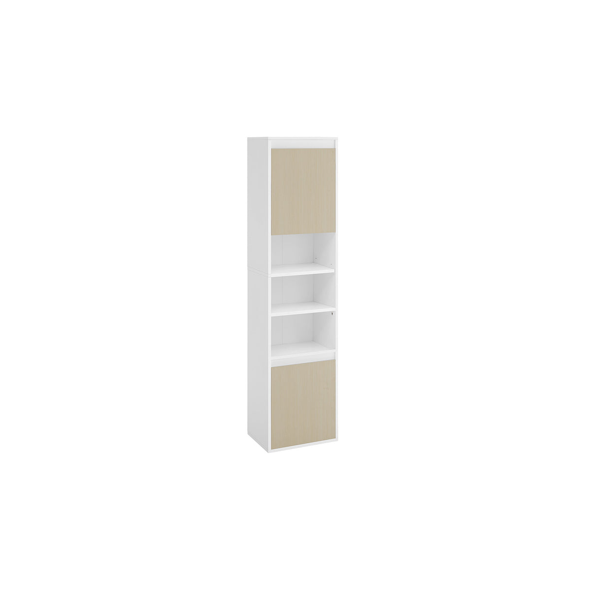 Badezimmerschrank hängend mit 7 Fächern 30 x 40 x 160 cm
