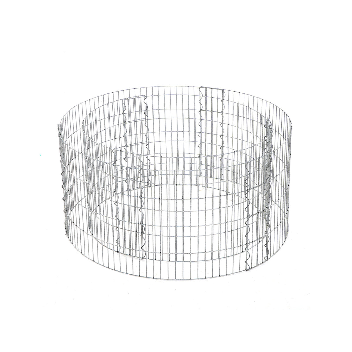 Gabione  Ø 90 cm, Höhe 40 cm