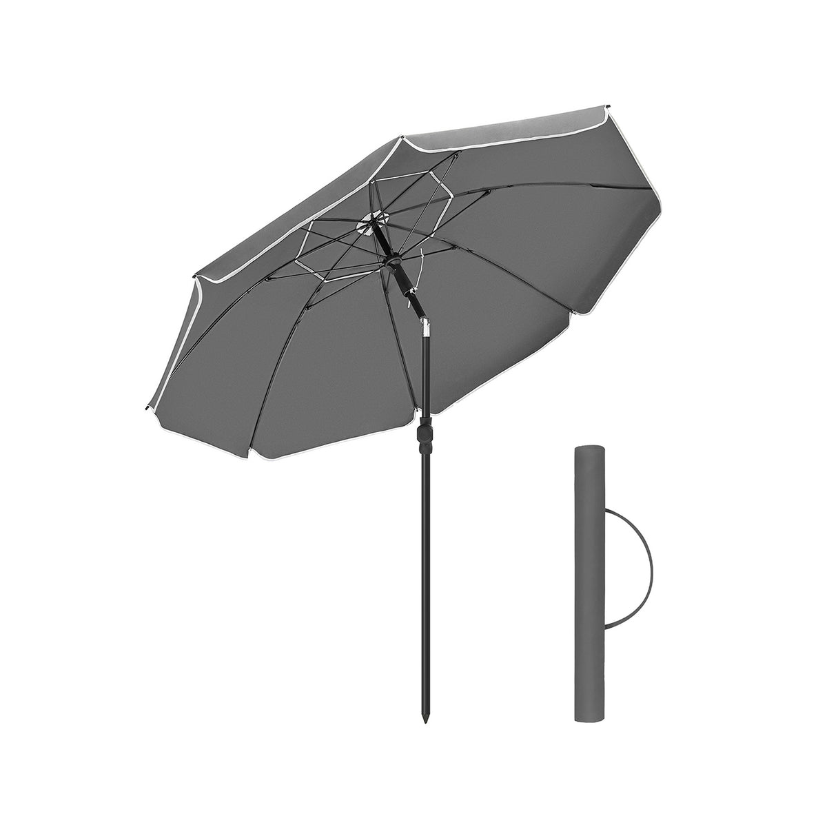 Sonnenschirm Ø 160 cm knickbar