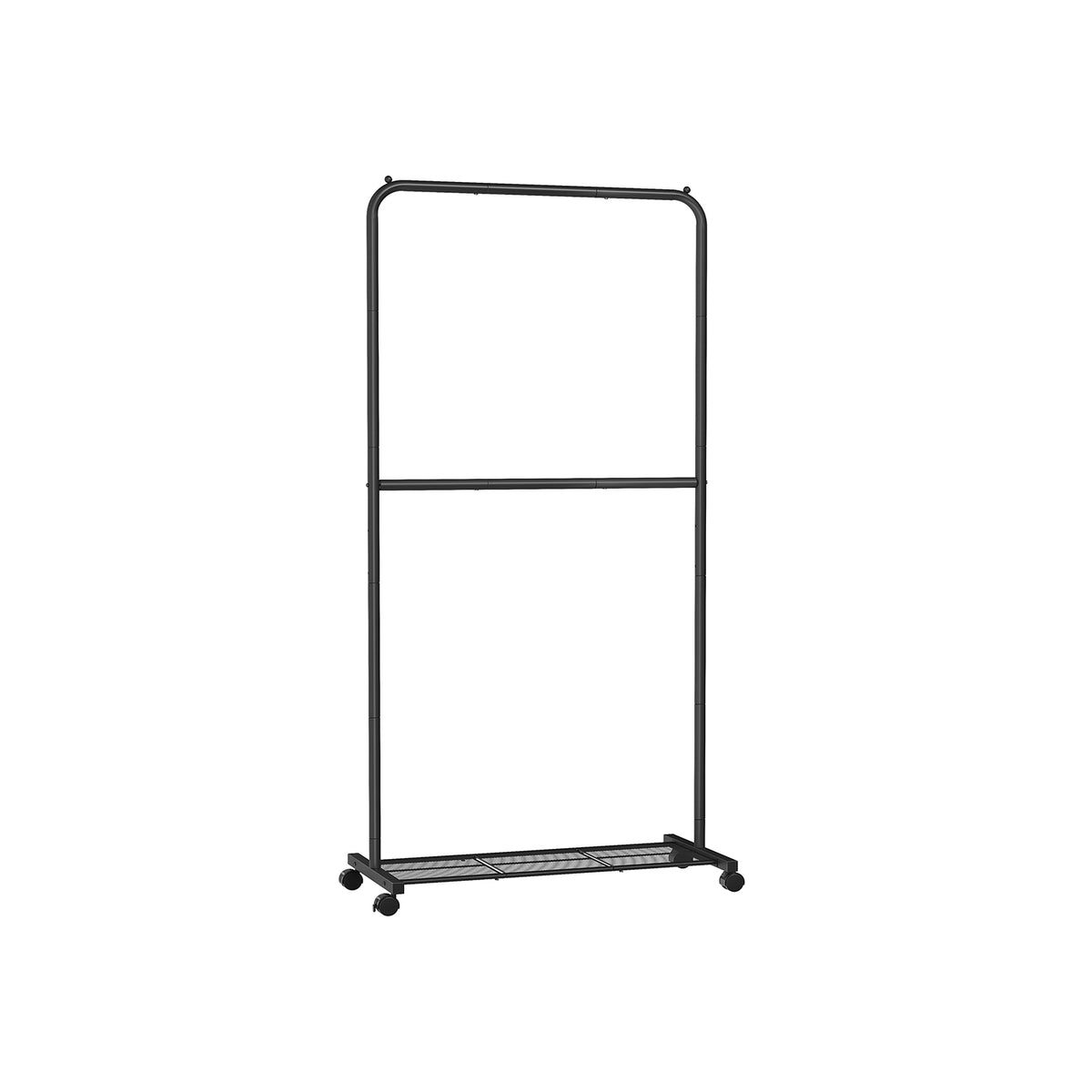 Kleiderständer Metall 20 kg belastbar schwarz