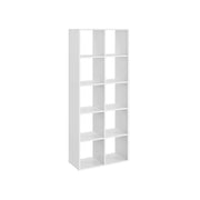Bücherregal mit 10 Fächern