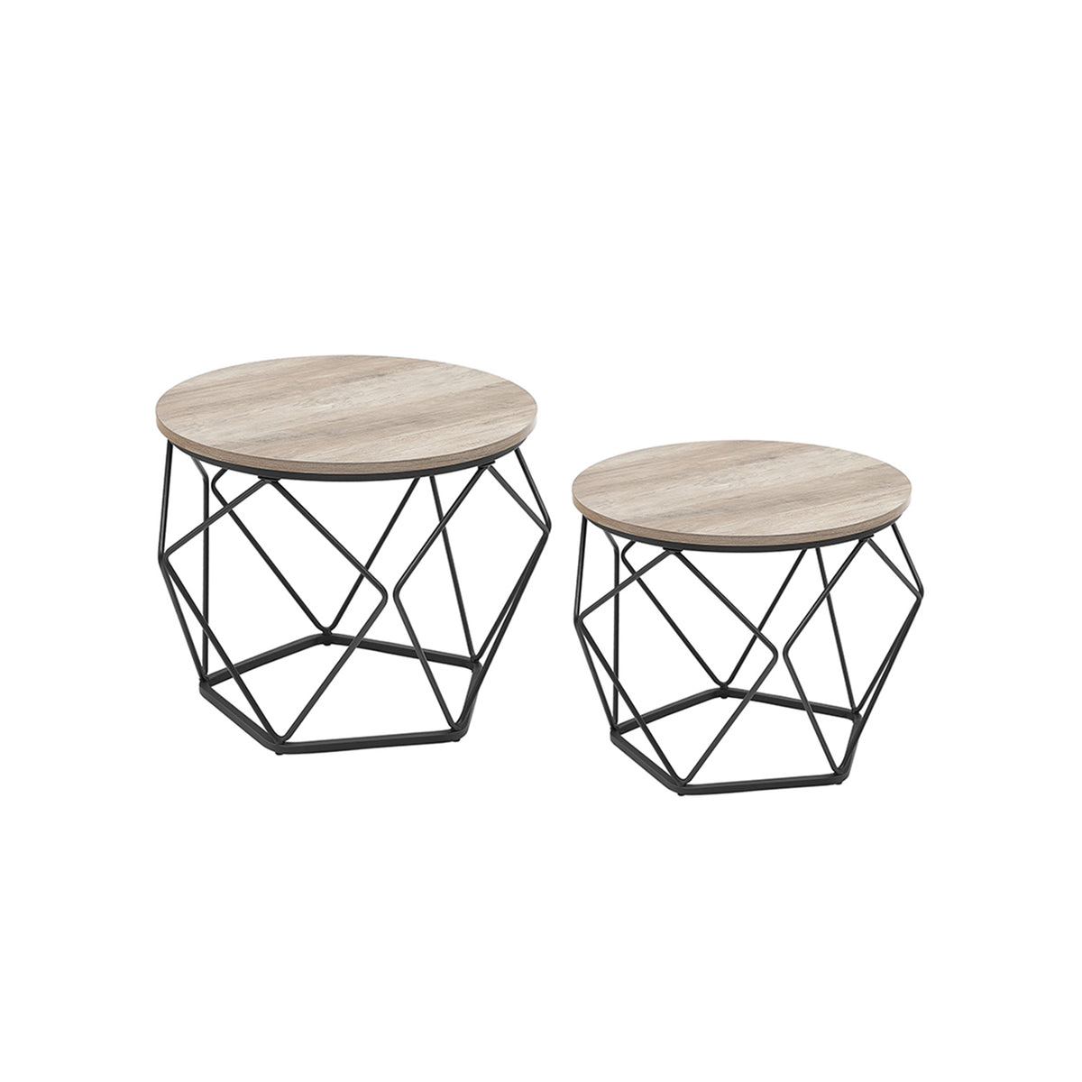 Kleiner Couchtisch 2er Set