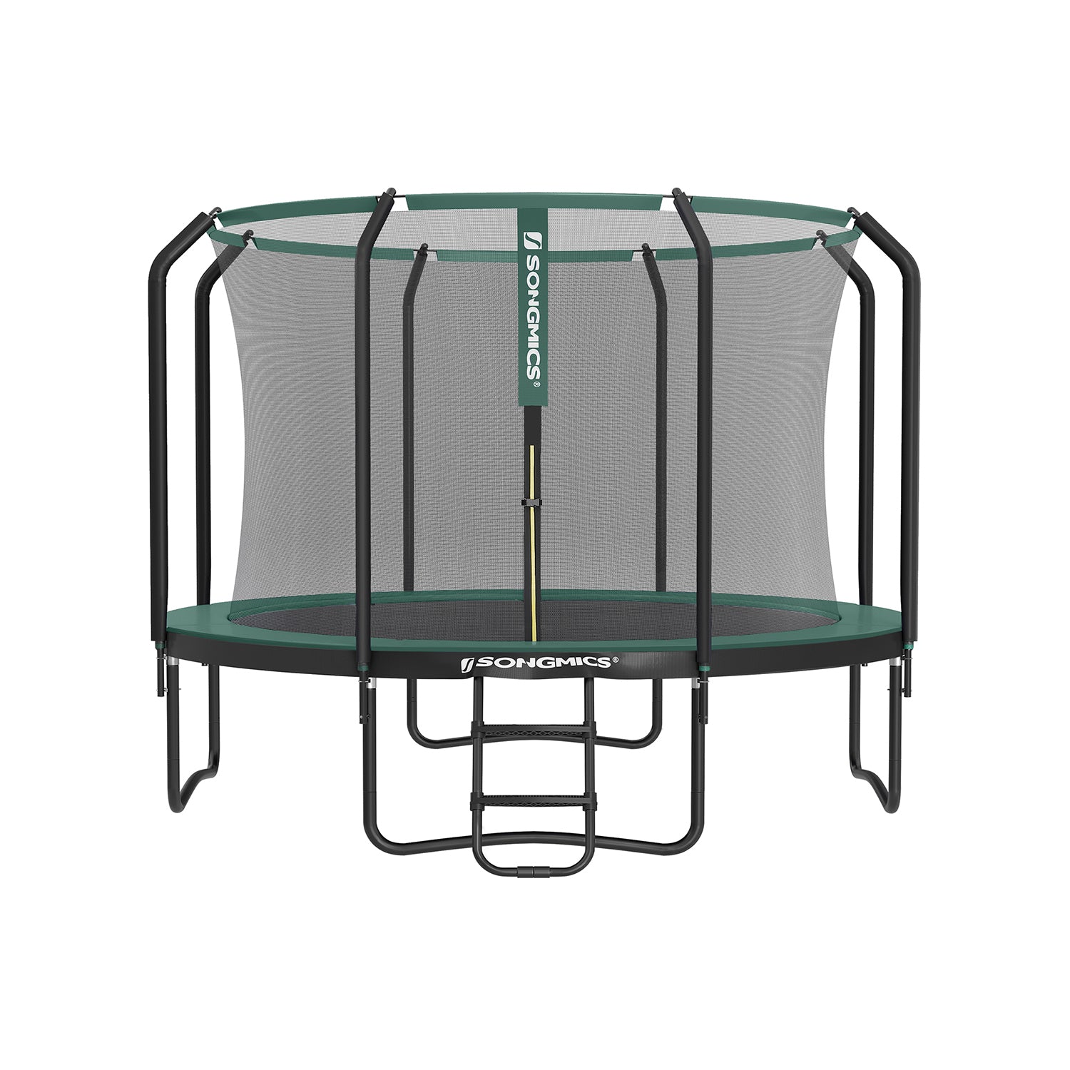 Trampolin 305 cm schwarz-dunkelgrün